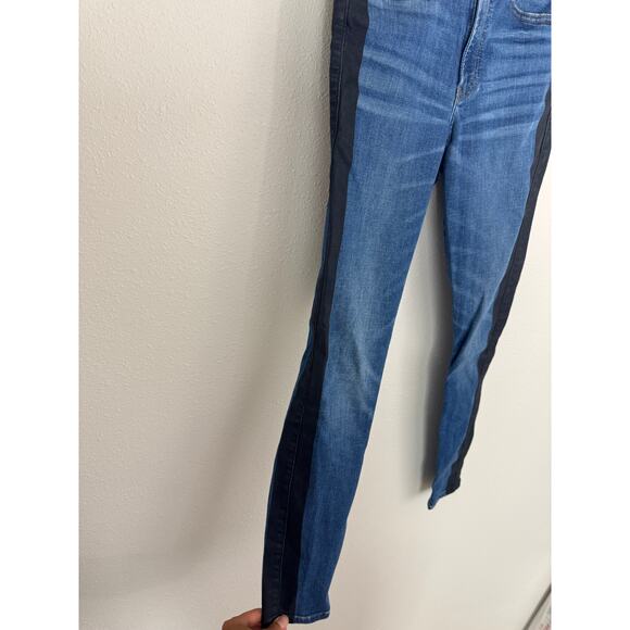 Express High Rise Ankle Legging Jeans Size 4R Skinny Stretch Denim - Picture 5 of 7